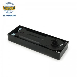 Doras gloineníos dlúithe idir earrach urláir hiodrálacha inchoigeartaithe luais