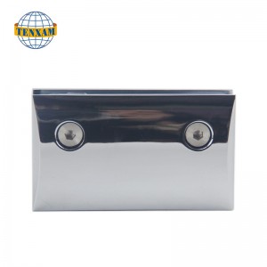 Poll dúbailte cambered 180 céim ag socrú clamp